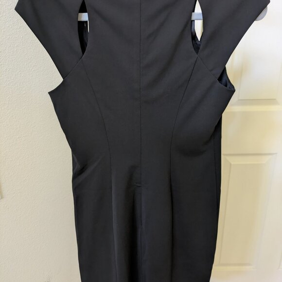 Ivy & Blu Maggy Boutique Black Dress with Geometric Panel Size 2 - Picture 3 of 10